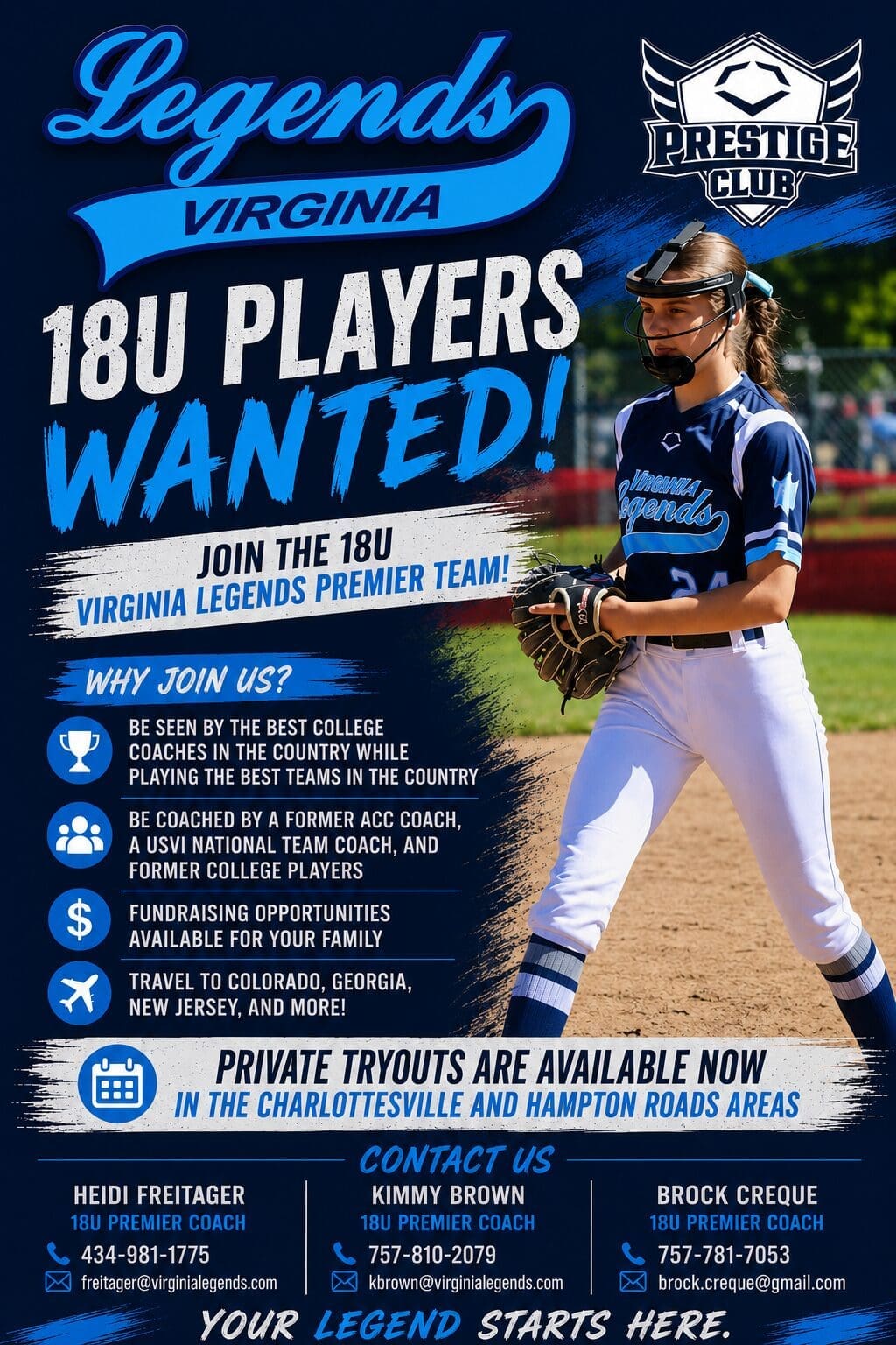 Legends Tryout Ad 2026
